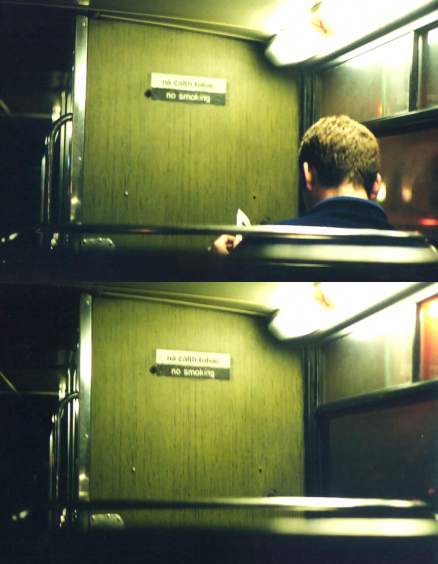 man on bus